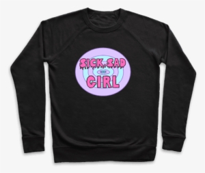 Sick Sad Girl Pullover - Pennywise X Mr Babadook #1032866