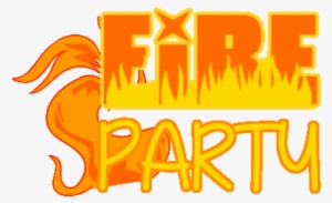 Fire Party Logo - Fire Party Png #1032957