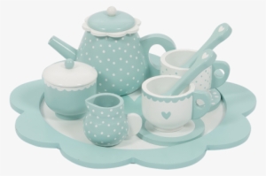 4366 - - Little Dutch Wooden Tea Set #1032961