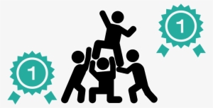 1 Employee Engagement Trick - High Performing Team Icon #1033089