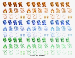 Fire Demons Transparens - Kid Chameleon Sprites #1033134