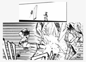 In The Manga, Hisoka Was Wandering In His Mind On Gon - Hunter X Hunter Gon Vs Hisoka Manga #1033135