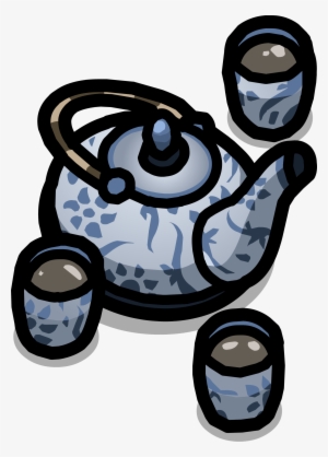 Blue Tea Set Sprite 002 - Tea #1033306