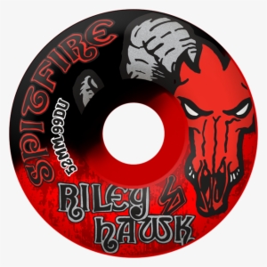 Sf Riley Hawk 52mm Blk/red Swirl - Roller Skating #1033385