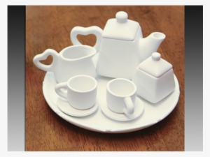 Kitchen La Petite Tea Set/4 Spo - Cup #1033756