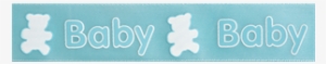 Baby & Teddy 25mm X 3m Reel - Label #1033862