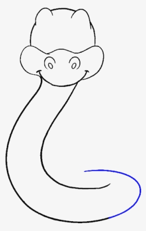 How To Draw Cartoon Snake - Snake #1033908