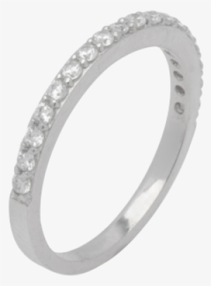 14k White Gold Ring For Engagement Diamond Stones 18 - Ring #1034042