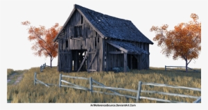Barn And Field - Barn Background Png #1034067