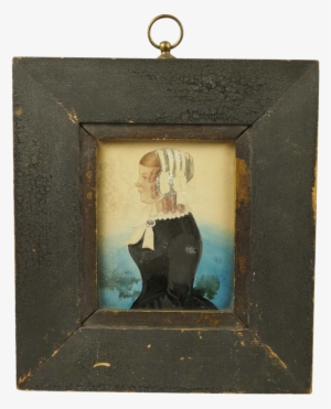 Mid 19th Century Portrait Miniature Watercolor On Paper - Portrait #1034129