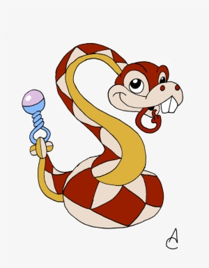 Cutsey Rattlesnake By X-raylawnmower On Clipart Library - Rattlesnake Cartoon #1034217