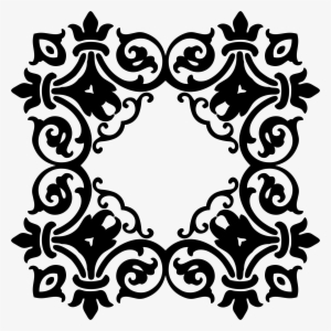This Free Icons Png Design Of Damask Frame 2 #1034405