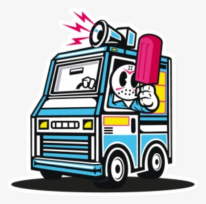 Sticker That Kick Ass Ice Cream Truck #1034452