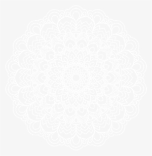 White Mandala Png - Magic Night Mandala Adult Coloring Book [book] #1035004