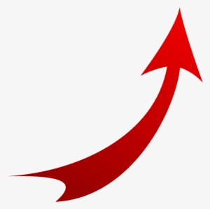 Images For > Red Curved Arrow Png - Curve Red Arrow Png #1035167