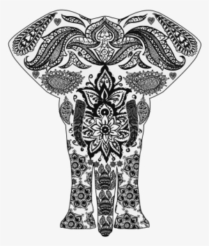 Elephant Mandala No Background #1035525