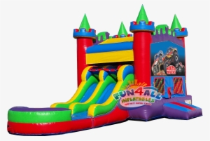 Kings Truck Water Slide Rental Navarre, Gulf Breeze, - Infalatables Png #1035584