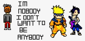 Naruto Pixel Art Obito Uchiha - Pixel Naruto #1036360