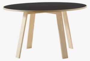 Modern Black And White Table Png Image - Round Table #1036633