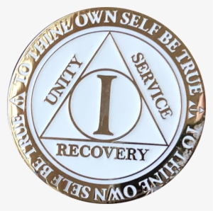 1 Or 2 Year Aa Medallion Reflex Glow In The Dark Gold - Emblem #1036702 1 Or 2 Year Aa Medallion Reflex Glow In The Dark Gold - Emblem #1036702