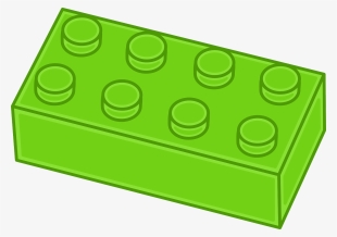 How To Set Use Green Lego Brick Clipart #1036752