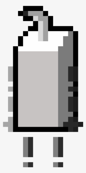 Milk Carton - 8 Bit Yin Yang #1037106