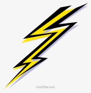 Lightening Royalty Free Vector Clip Art Illustration - Example Of Electrostatic Discharge #1037108