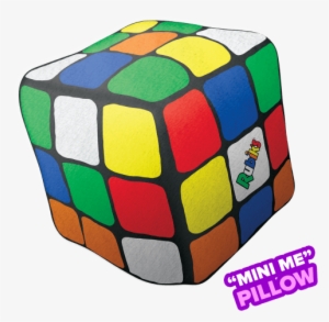 Mini Rubik's® Cube Scented Microbead Pillow - Iscream Rubiks Cube 3d Microbead Pillow By Iscream #1037163