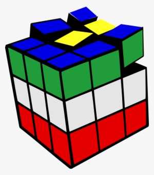 Original Png Clip Art File Rubiks Cube 3d Colored 2 #1037394 Original Png Clip Art File Rubiks Cube 3d Colored 2 #1037394