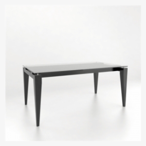 38x66" Rectangular Glass Table By Canadel - Canadel Inc. #1037397