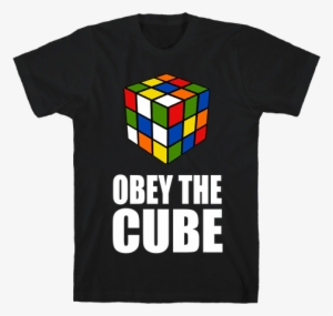 Obey The Cube Mens T-shirt - Shirt #1037565