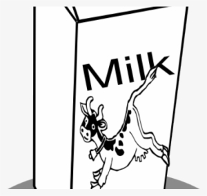 Milk Carton Clipart Large - Milk For Colouring #1037726