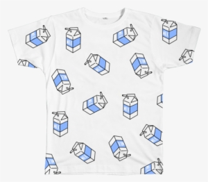 Milk Carton Transparent Gif Tumblr - Aesthetic Unisex T-shirts #1037783