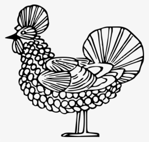 Rooster Chicken Kifaranga Drawing Line Art - Clip Art #1038064