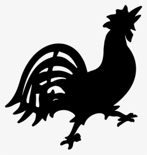 Rooster Silhouette Clip Art At Getdrawings - Rooster Silhouette Png #1038110