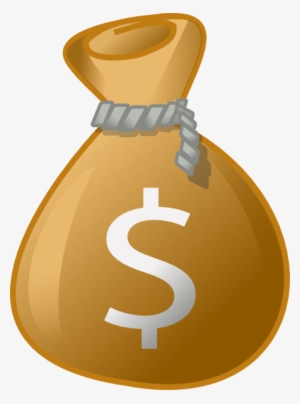 Coin Clipart Money Bag - Money Bag Transparent Background #1038964