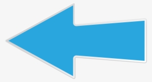 Blue Left Transparent Png Clip Art Image - Left Arrow Transparent Background #1039133
