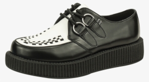 Tuk Tuxedo Viva Low Sole Creepers - Creepers Shoes #1039287