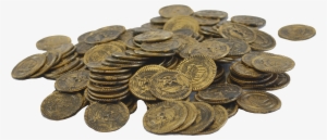 Coin Png Image Rummage Sale - Generic Lot Of 144 Toy Pirate Treasure Coins #1039573