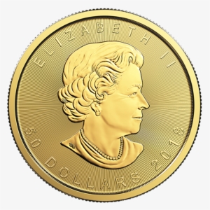 Picture Of 2018 1 Oz Gold Canadian Maple Leaf - 2018 Gold Maple Leaf Coin #1039741