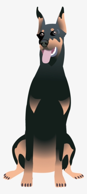 Doberman - Doberman Clipart Transparent #1039923
