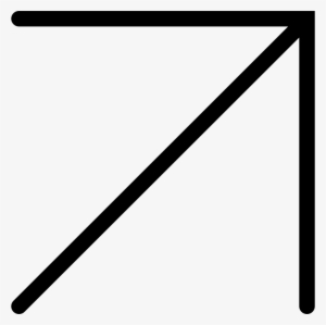 Clip Art Transparent Big Thin Diagonal Svg Png Icon - Transparent Diagonal Arrow Jpg #1040166