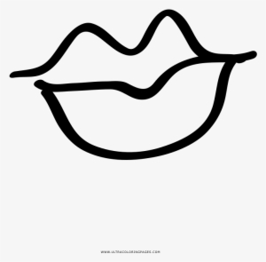 Beso Página Para Colorear - El Beso Para Dibujar #1040541