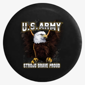 Us Army American Eagle Digital Camo Proud Military - Military #1040841
