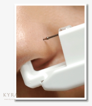 Svg Transparent Download Clear Crystal In Mm Bezel - Kyra Nose Piercing #1040949