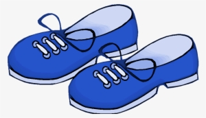 India Clipart Shoe - Blue Suede Shoes Clipart #1040951