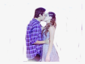 Foto Png Del Beso De Violetta Y Leon No Olvides Guardarlo - Jorge Blanco A Martina Stoessel Kisses #1041000