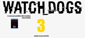 Wd3 - Watch Dogs 3 Png #1041154