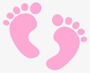 Pink Baby - Pink Baby Footprints Clipart - Free Transparent PNG ...