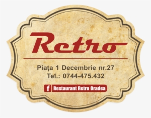 Restaurant Retro Oradea Logo Restaurant Retro - Retro Restaurant #1041803